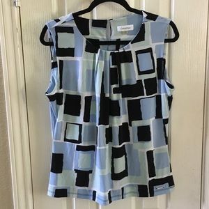 Calvin Klein Sleeveless Blouse